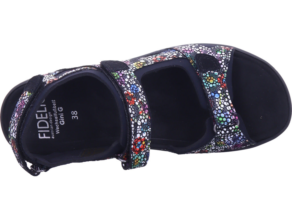 FIDELIO Damen Sandalette Gini G in schwarz