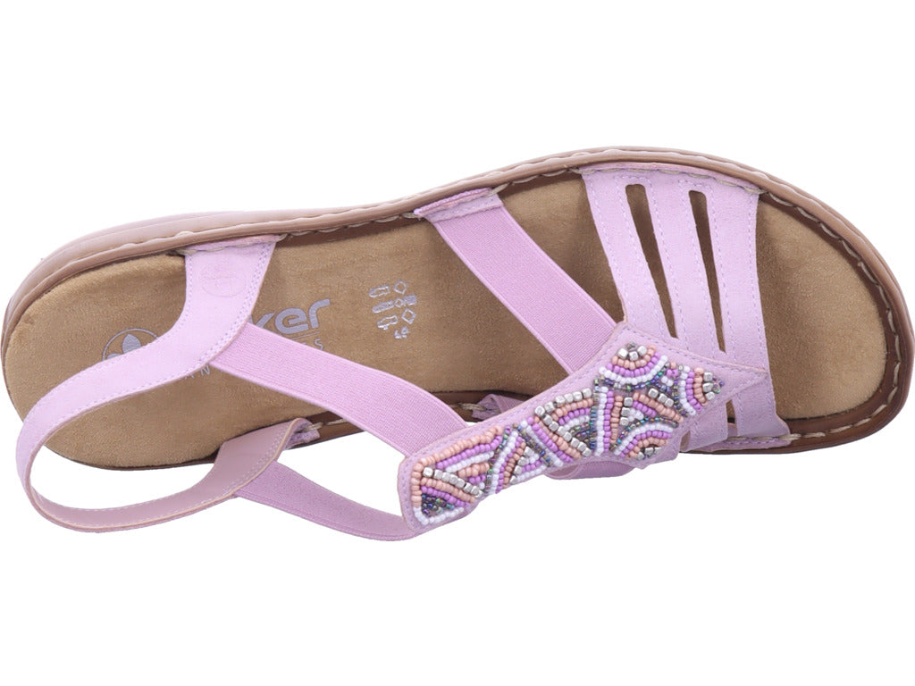 Rieker Women's Sandal Fsk Women's Sandals in purple