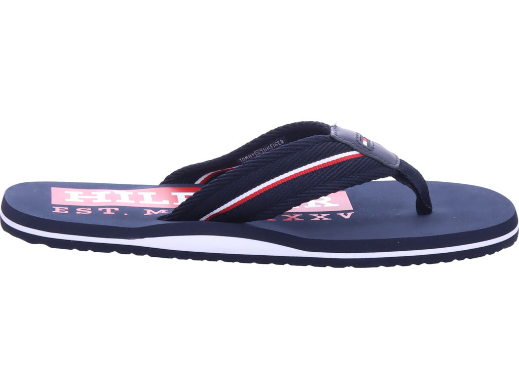 Tommy Hilfiger Men's Pool Slides in Blue