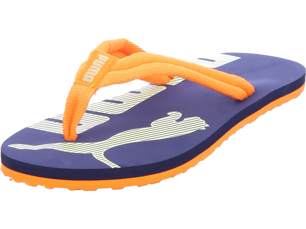 Puma chlapecké žabky Epic Flip v oranžové barvě