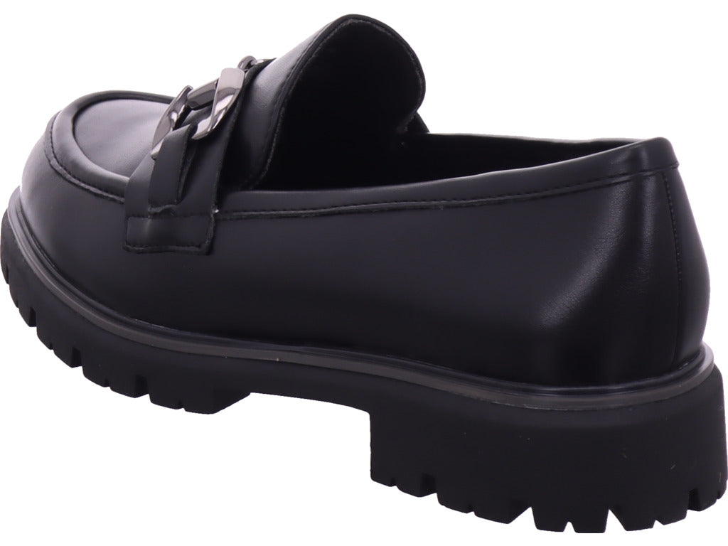 Marco Tozzi Damen Slipper M2470043 in schwarz