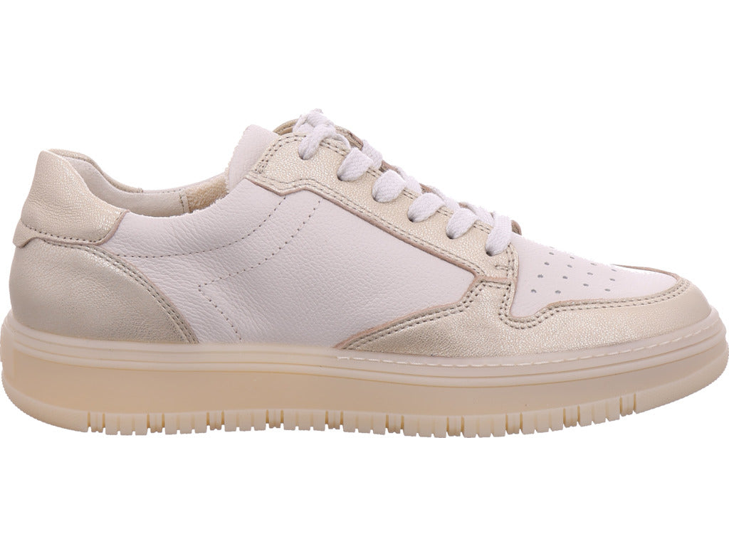 paul green women's sneakers in white