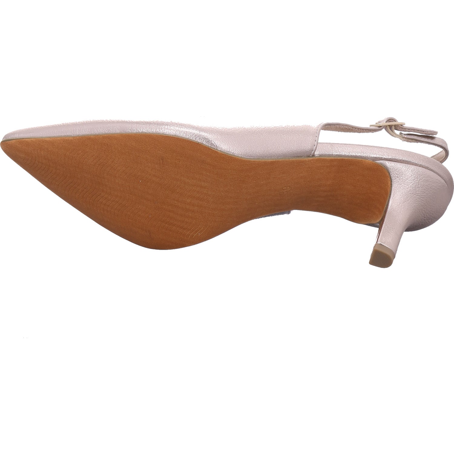 Marco Tozzi women's pumps in platinum
