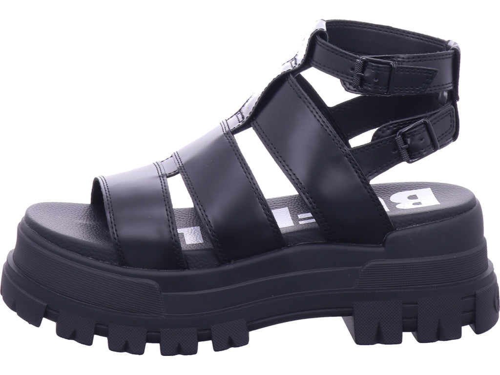 Buffalo Damen Sandale  in schwarz