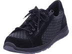Varomed Herren Halbschuh Houston Schnürschuh Weite K in schwarz