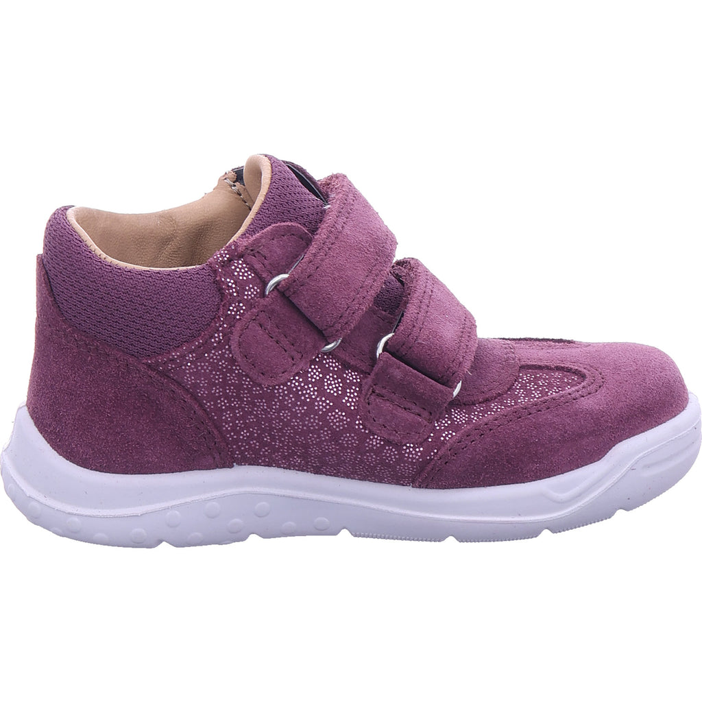 Superfit Mädchen Halbschuh Stiefelette Leder \ Whaley in rot
