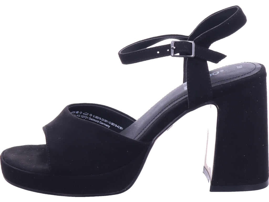 s.Oliver Damen Sandalette  in schwarz