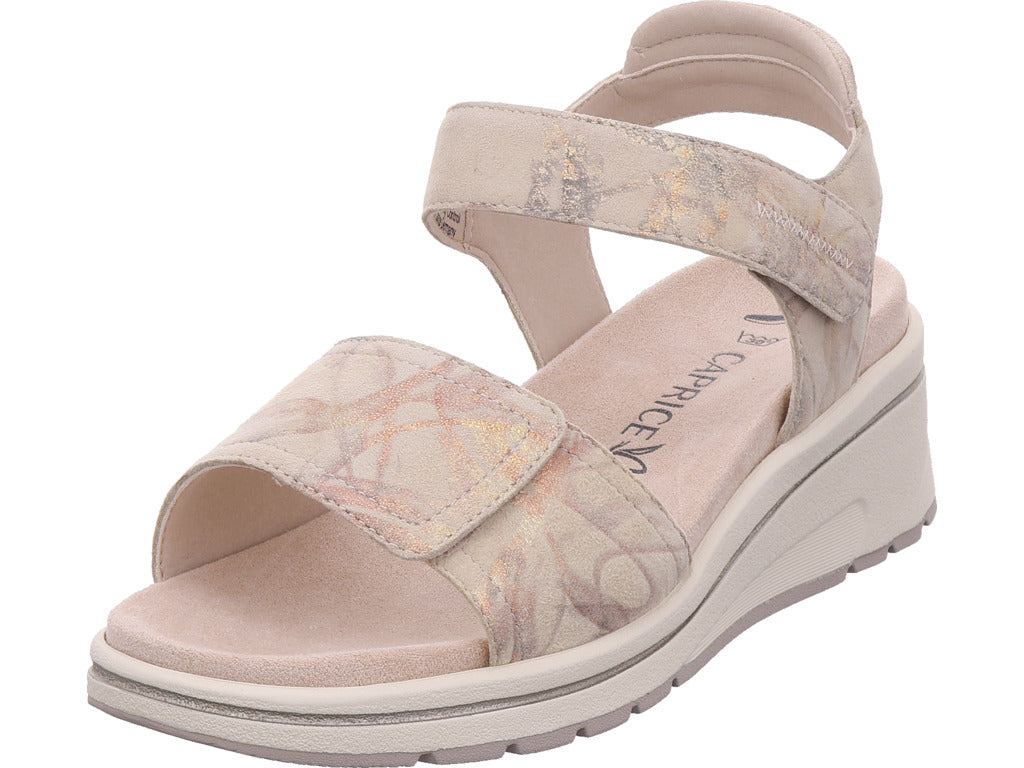 Caprice Damen Sandalette  in weiß