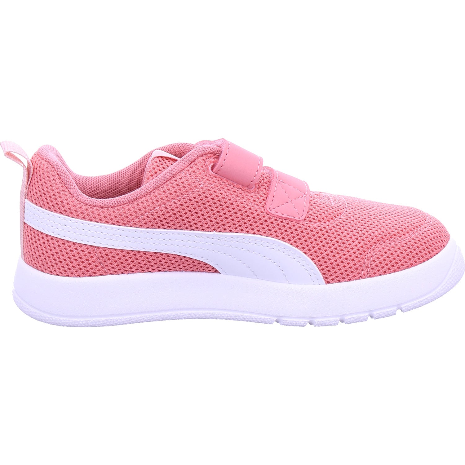 Nízké dívčí boty Puma Courtflex V3 Mesh Ps v růžové barvě