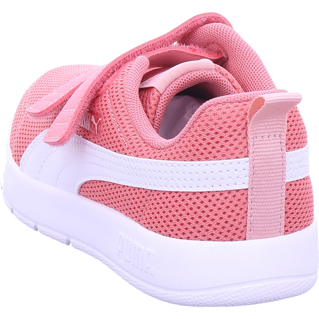 Nízké dívčí boty Puma Courtflex V3 Mesh Ps v růžové barvě