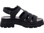 XTI Damen Sandalette  in schwarz