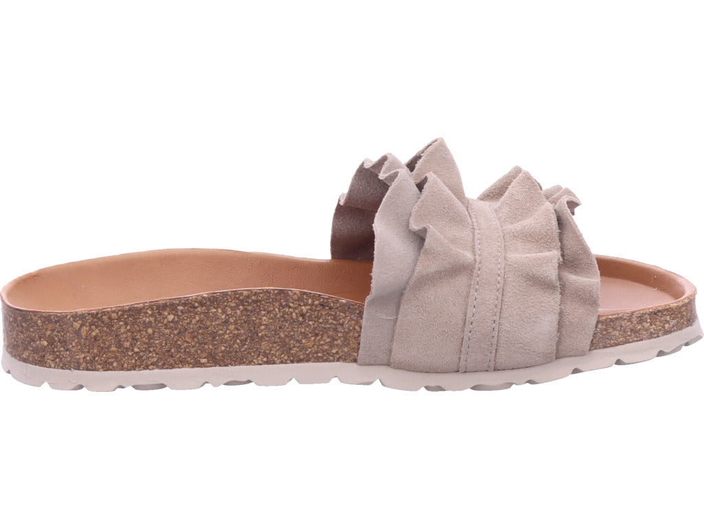 Verbenas Damen Pantolette  in beige