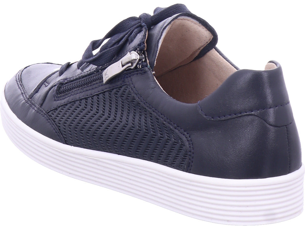 Caprice Damen Sneaker Women Lace-Up in blau