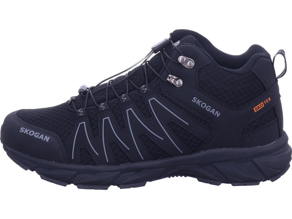 Skogan Herren Wanderstiefel  in schwarz