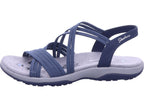 SKECHERS Dámské sandály v modré barvě