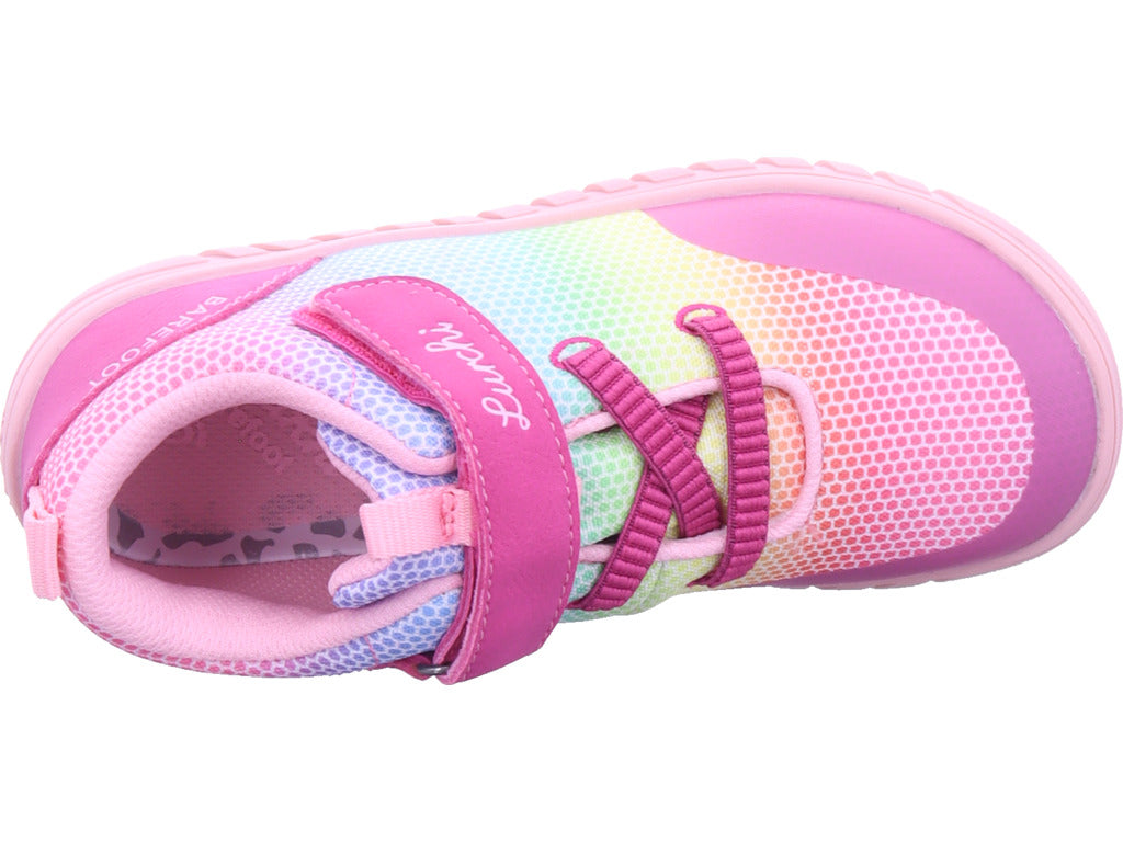 Lurchi Girls' Barefoot-Feel Low-Top Shoe in Pink