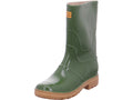 BOLD green rubber boots