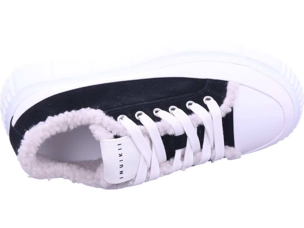 INUIKII Damen Sneaker Matilda Curly Black in schwarz