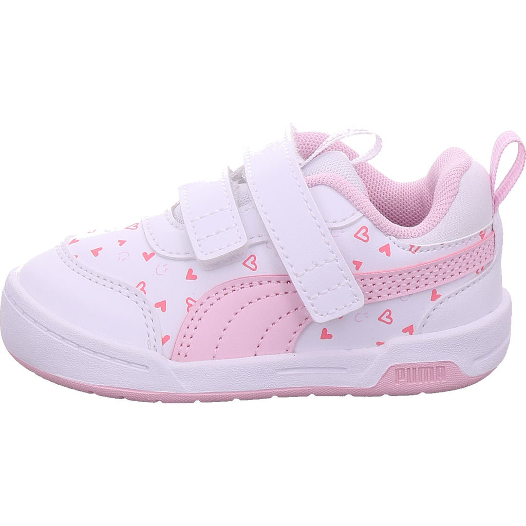 Puma Mädchen Sneaker Multiflex 2 Hearty V In in weiß