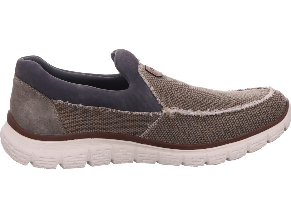 Rieker Herren Slipper Fsk Herren Halbschuhe in grau