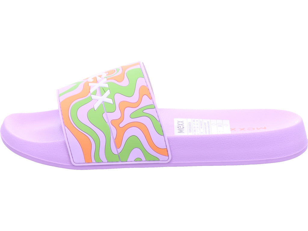 Mexx Women's Lavie Bathing Slipper in Purple