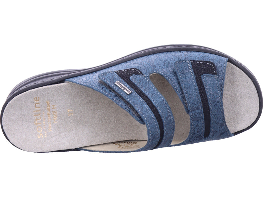 FIDELIO Damen Pantolette  in blau