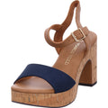 Marco Tozzi Damen Sandale  in blau