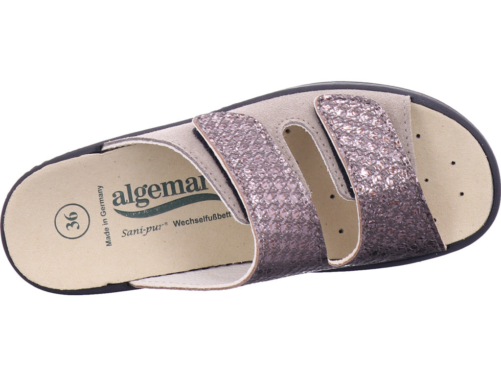 Algamare Damen Sabot  in beige