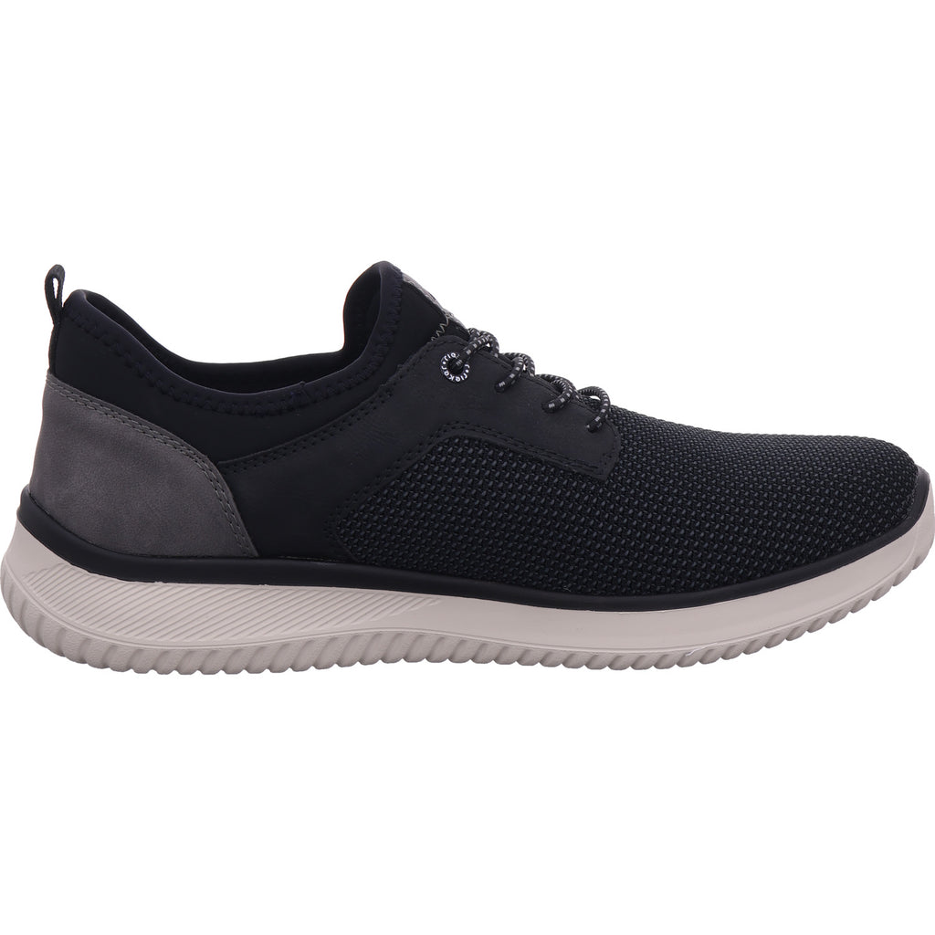 Rieker Herren Slipper  in schwarz