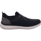Rieker Herren Slipper  in schwarz