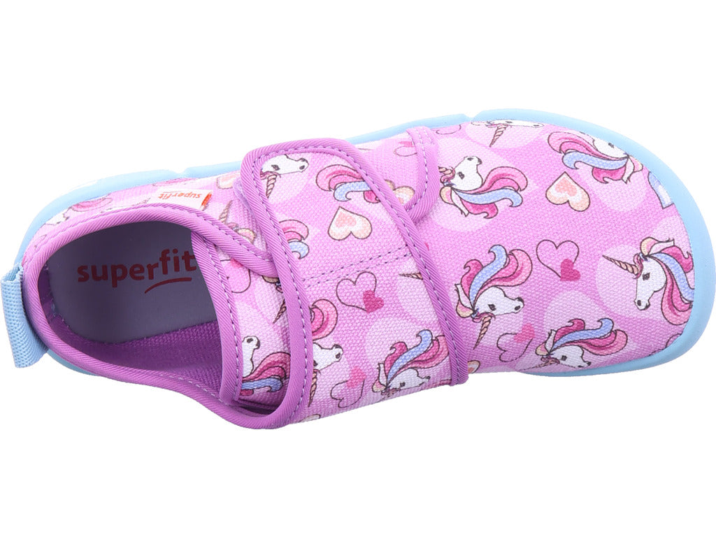 Dívčí pantofle Legero Venti v červené barvě