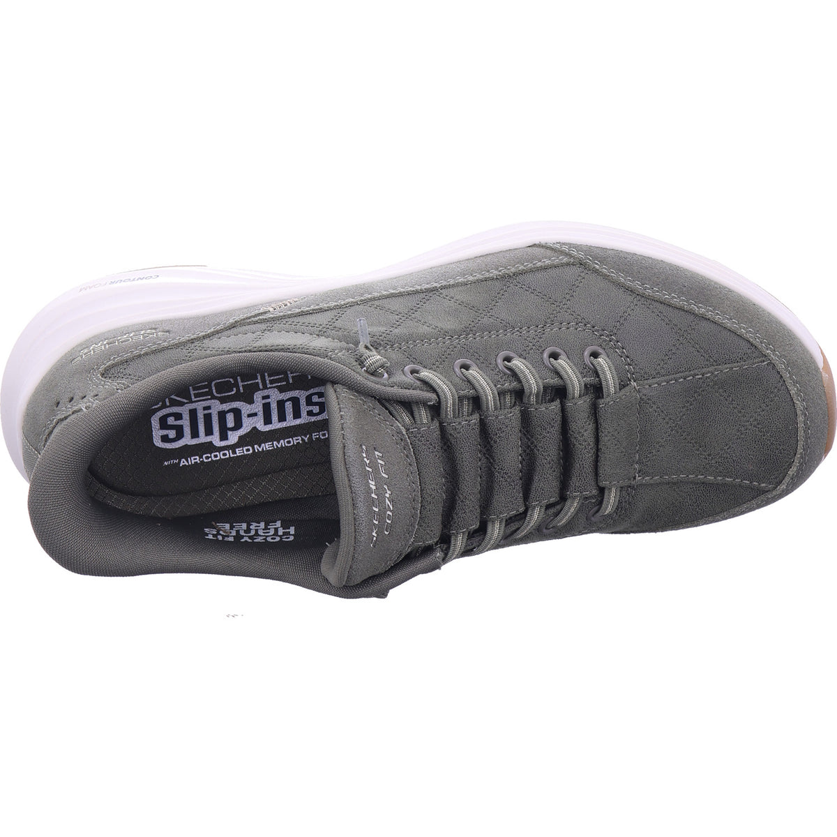Dámské tenisky SKECHERS v zelené barvě