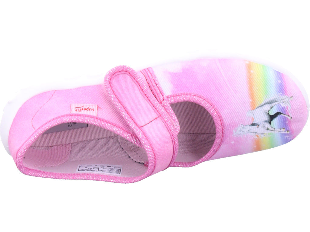 Dívčí pantofle Legero, textilní pantofle \ Bonny zdarma