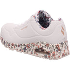 SKECHERS Damen Sneaker Uno Safari Time in weiß