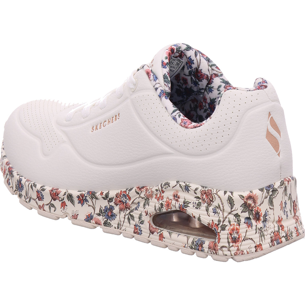 SKECHERS Damen Sneaker Uno Safari Time in weiß