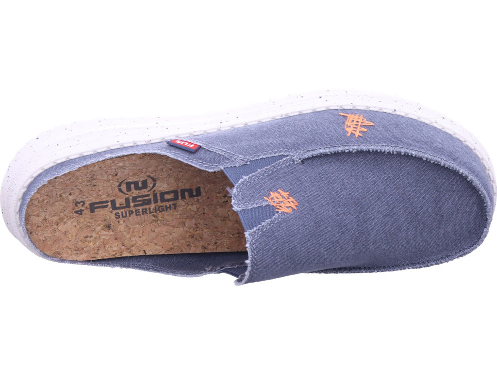 Fusion Herren Sabot Jim in blau