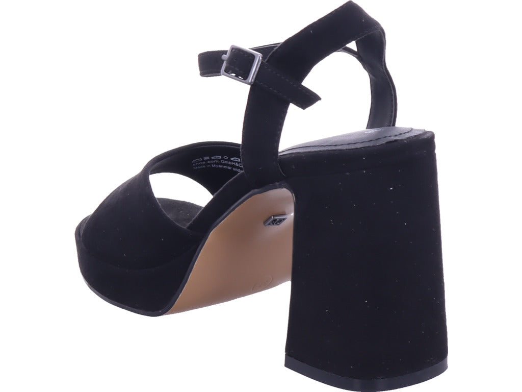 s.Oliver Damen Sandalette  in schwarz