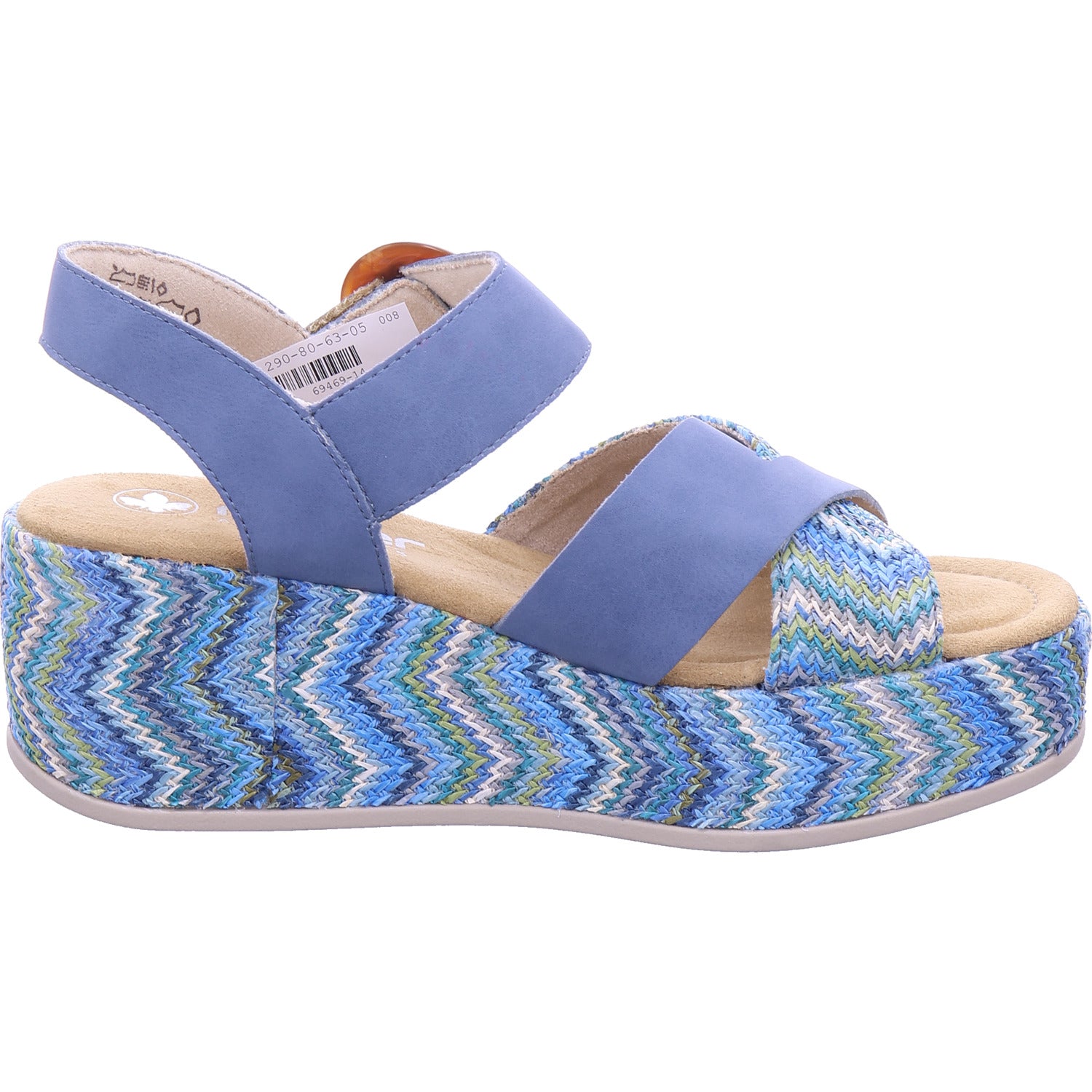 Rieker Damen Sandale  in blau