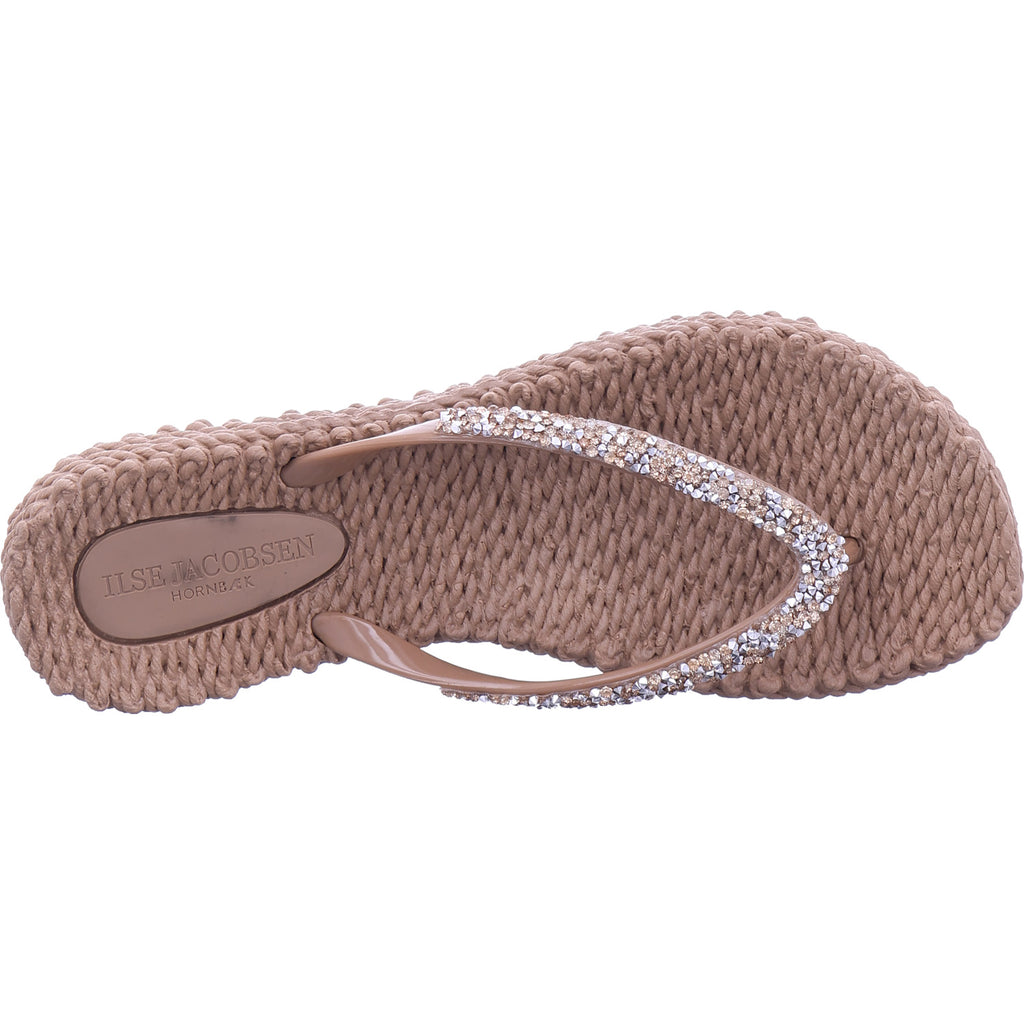 Ilse Jacobsen Damen Pantolette  in mittel-braun