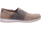 Rieker Herren Slipper Fsk Herren Halbschuhe in beige
