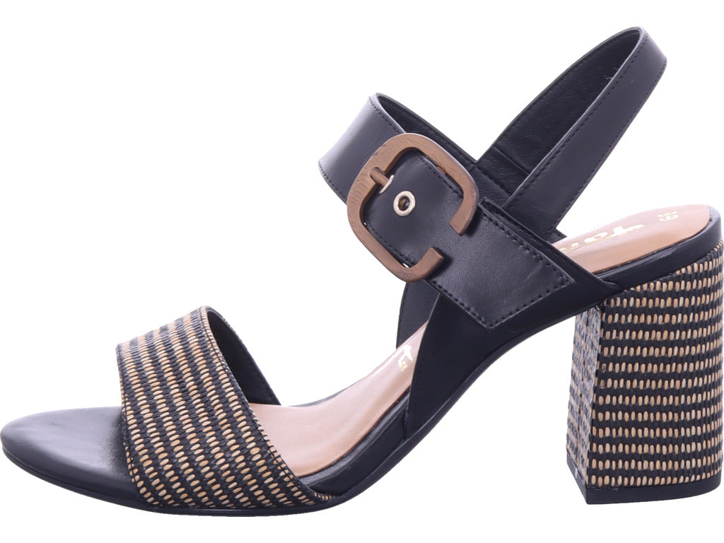 Tamaris Damen Sandalette  in schwarz