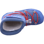Affenzahn Jungen Stiefel Winterstiefel Vegan Snowy Wal in blau