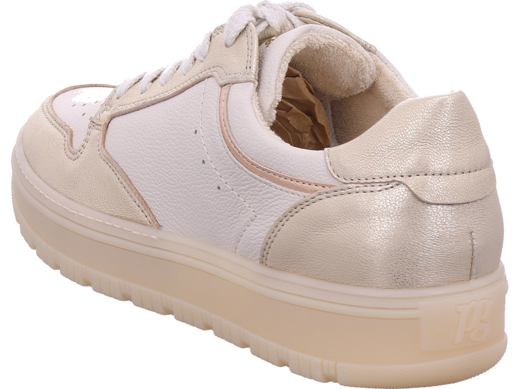 paul green women's sneakers in white
