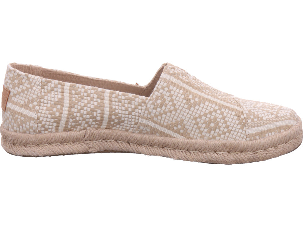 TOMS Dámské baleríny Alpargata Rope 2.0 v béžové barvě