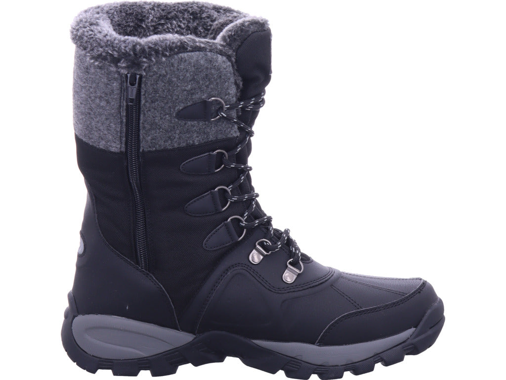 Lico Damen Moonboots Silke in schwarz