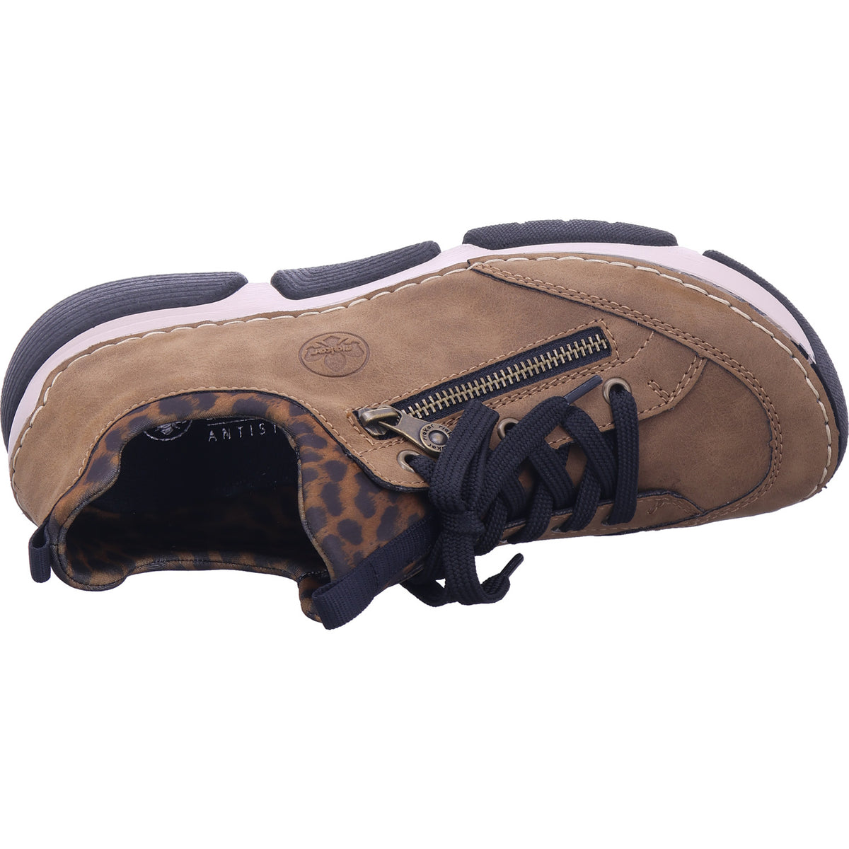 Rieker Damen Slipper  in braun