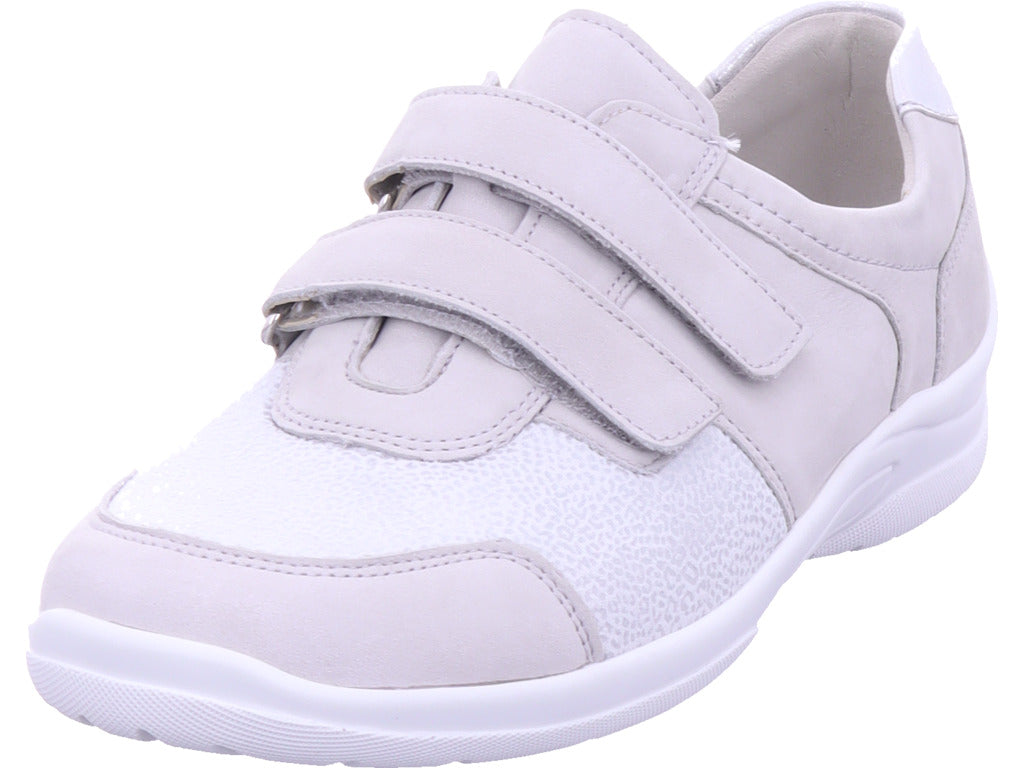 Waldläufer Women's Slippers in white