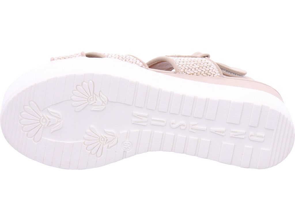 Mustang Damen Sandalette  in beige