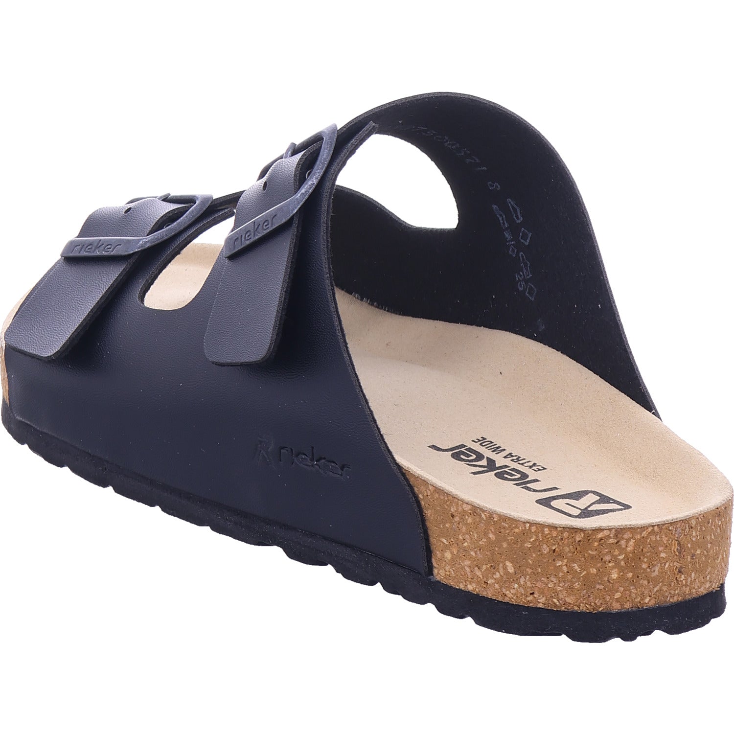 Rieker Herren Pantolette Fsk Herren Sandalen in schwarz