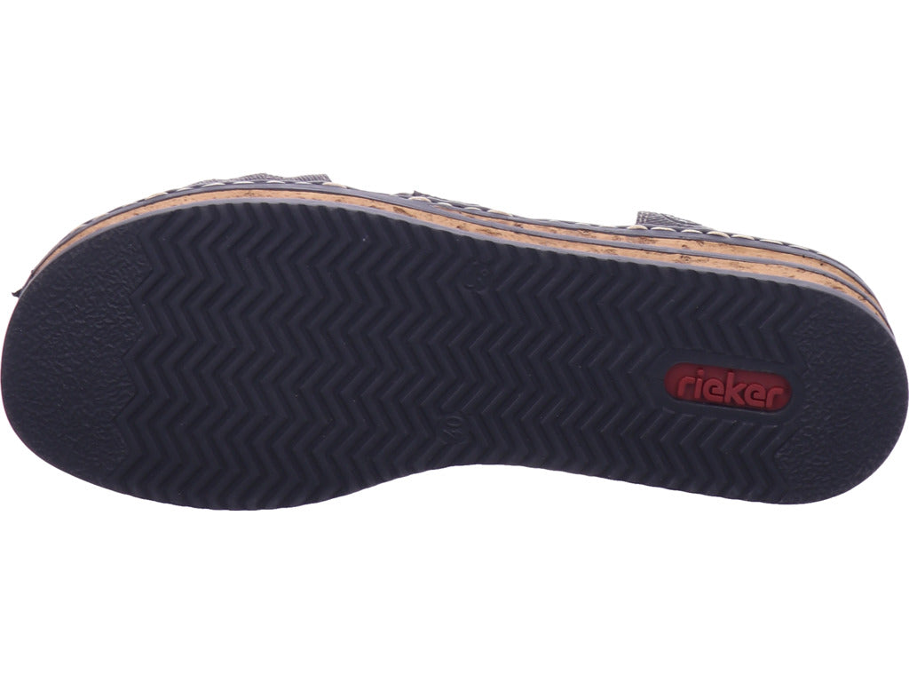 Rieker Damen Sandalette  in grau